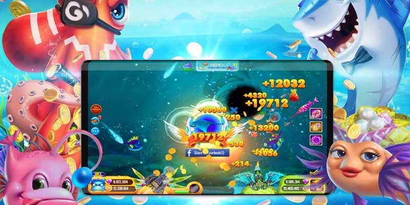 Game bắn cá 3D có nhiều chế độ chơi và thử thách hấp dẫn